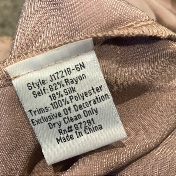 Johnny Was NEW Simona Embroidered Rayon Silk Velvet Dress Size M - Picture 9 of 14